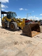 Used Loader under blue sky,Used Komatsu Loader,Used Komatsu Loader in yard,Front of used Loader